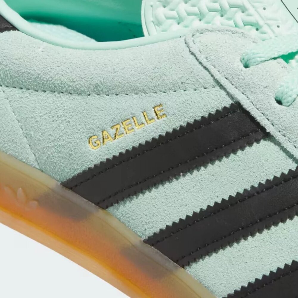 [NEW] Men's adidas Gazelle Indoor‎ Shoes Clear Mint IH7488 - Picture 7 of 8